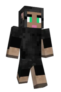 Sheeply_in_black Minecraft avatar full body