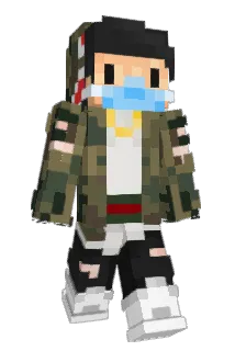 Shido Minecraft avatar full body
