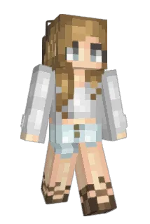 Shimein Minecraft avatar full body