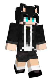 ShinaNeko Minecraft avatar full body