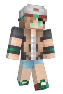 ShinyBinBag Minecraft avatar full body