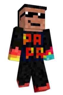 ShinyMirai Minecraft avatar full body