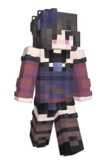 Shiokiharuno Minecraft avatar full body