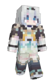 Shirasawaa Minecraft avatar full body