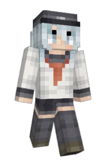 ShiroSagiri Minecraft avatar full body