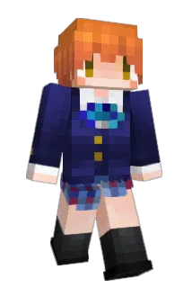 Shirobara Minecraft avatar full body