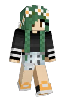 Shirobunny Minecraft avatar full body