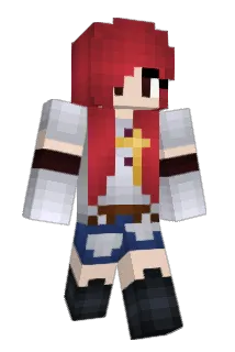 Shirokisama Minecraft avatar full body