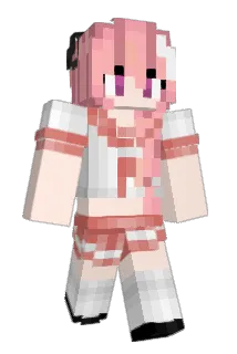 ShirokoVN Minecraft avatar full body