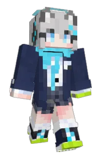 Shiroko_Abydos_2 Minecraft avatar full body
