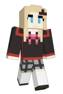 Shirotsumekusa Minecraft avatar full body