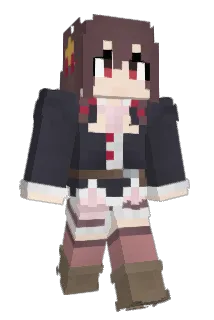 Shizusen Minecraft avatar full body