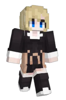 ShlnKey Minecraft avatar full body