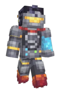 Shooting Minecraft avatar full body