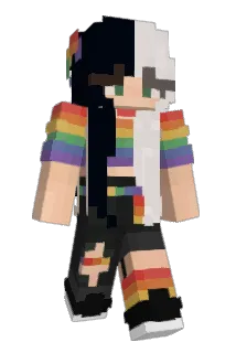ShortRainbow Minecraft avatar full body
