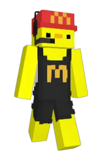ShortyEatsFood Minecraft avatar full body