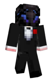 Showcased Minecraft avatar full body