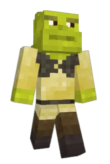 Shrek Minecraft avatar full body