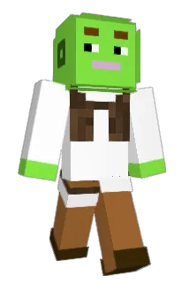 ShrekIsGang Minecraft avatar full body