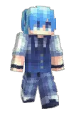 Shriding Minecraft avatar full body