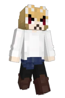 Shrimpable Minecraft avatar full body