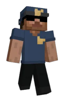 Shrimpathetic Minecraft avatar full body