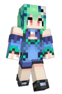 Shrimppu Minecraft avatar full body