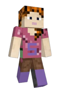 ShubhiK Minecraft avatar full body