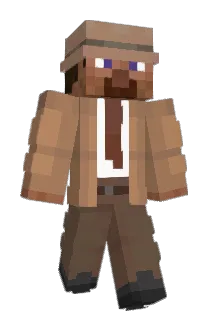 Shuffleman Minecraft avatar full body