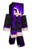 ShukujoKarasu Minecraft avatar full body