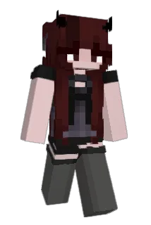 ShyBeluu Minecraft avatar full body