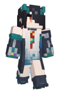 Sidotan Minecraft avatar full body