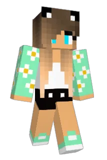 SighRiki Minecraft avatar full body