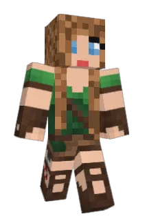 SigneTard Minecraft avatar full body
