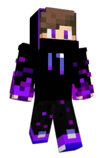 Silbertinte Minecraft avatar full body