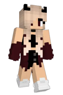 Silence_scream Minecraft avatar full body