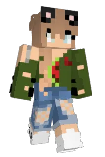 SiljaX Minecraft avatar full body