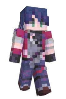 SilkSpark Minecraft avatar full body