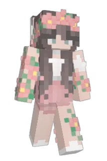 Silkeluna Minecraft avatar full body