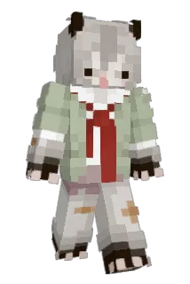 SillyPossum Minecraft avatar full body