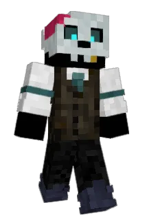 SillySkully Minecraft avatar full body