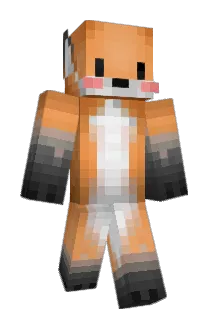 Sillyfox Minecraft avatar full body