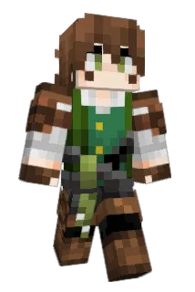 Silvado Minecraft avatar full body