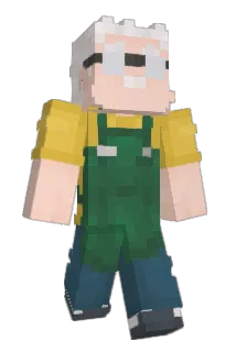 SilverAero Minecraft avatar full body