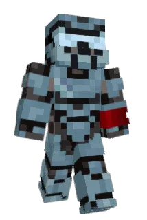 SilverException Minecraft avatar full body