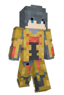 SilverFluid Minecraft avatar full body