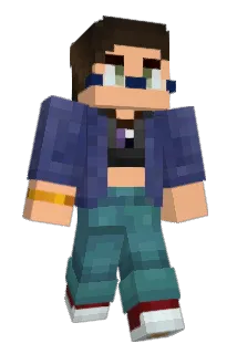 SilverGearz Minecraft avatar full body