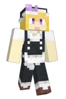 SilverKaze Minecraft avatar full body