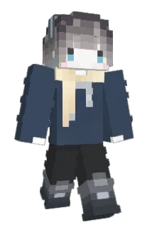 SilverNoct Minecraft avatar full body