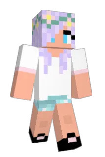 SilverSkyy Minecraft avatar full body
